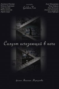 Силуэт, исчезающий в ночи 